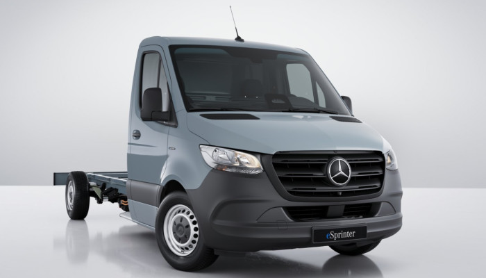 eSprinter  szimplafülkés  alváz Az eSprinter alváz külső megjelenése - MBM Auto Kft.